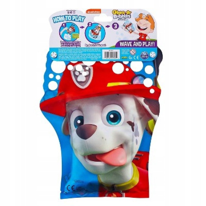 Rękawica do baniek mydlanych PSI PATROL MARCHAL