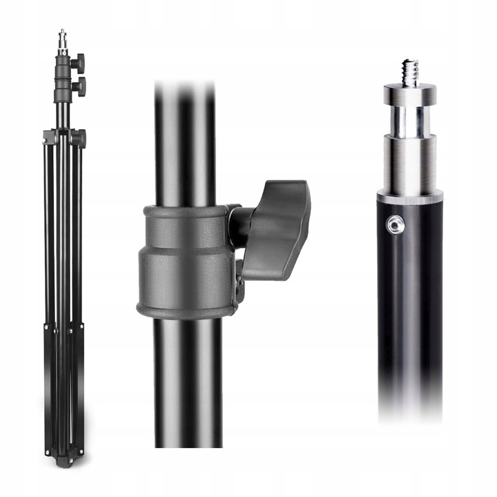 STATYW OŚWIETLENIOWY STUDIO 42-100 cm - obrazek 2