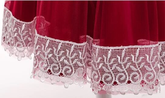 Tiulowa sukienka księżniczka z kokardą - obrazek 4