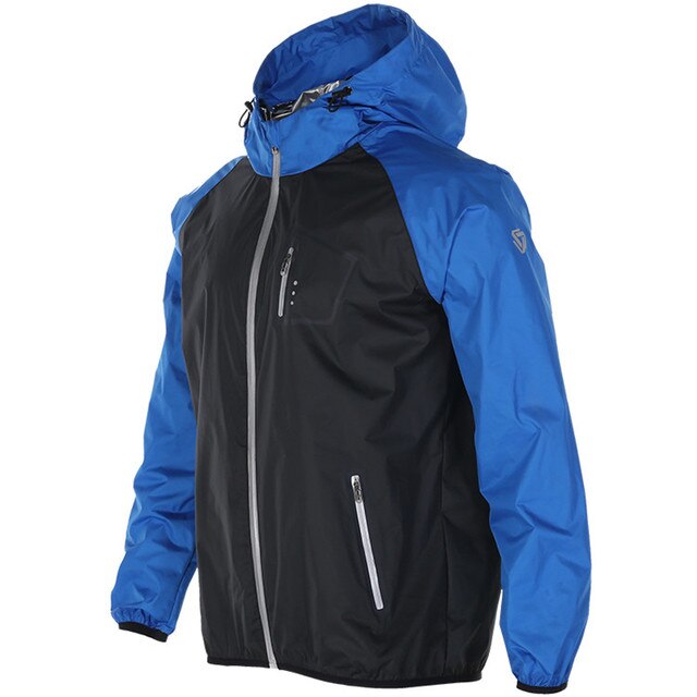 Męska kurtka fitness do biegania z kapturem