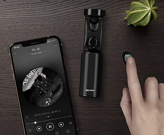 Bokman T2 Bezprzewodowe słuchawki douszne - obrazek 4