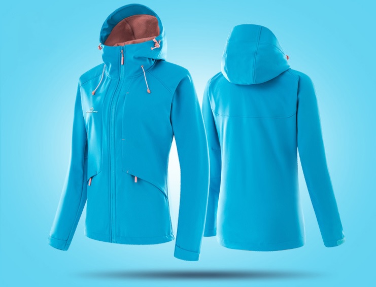 OUTDOOR SPORT Damska kurtka trekkingowa z polarową podszewką - obrazek 3