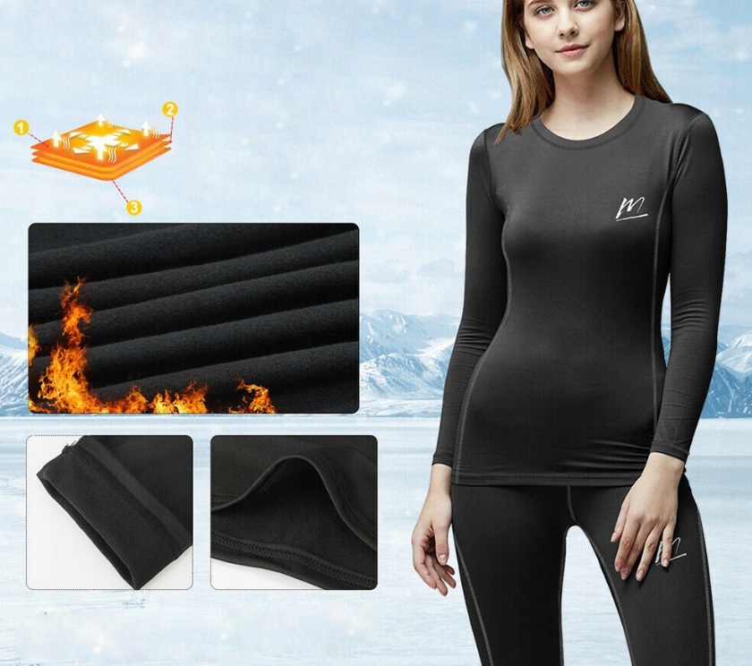 MEETYOO Damska bielizna termoaktywna - obrazek 2