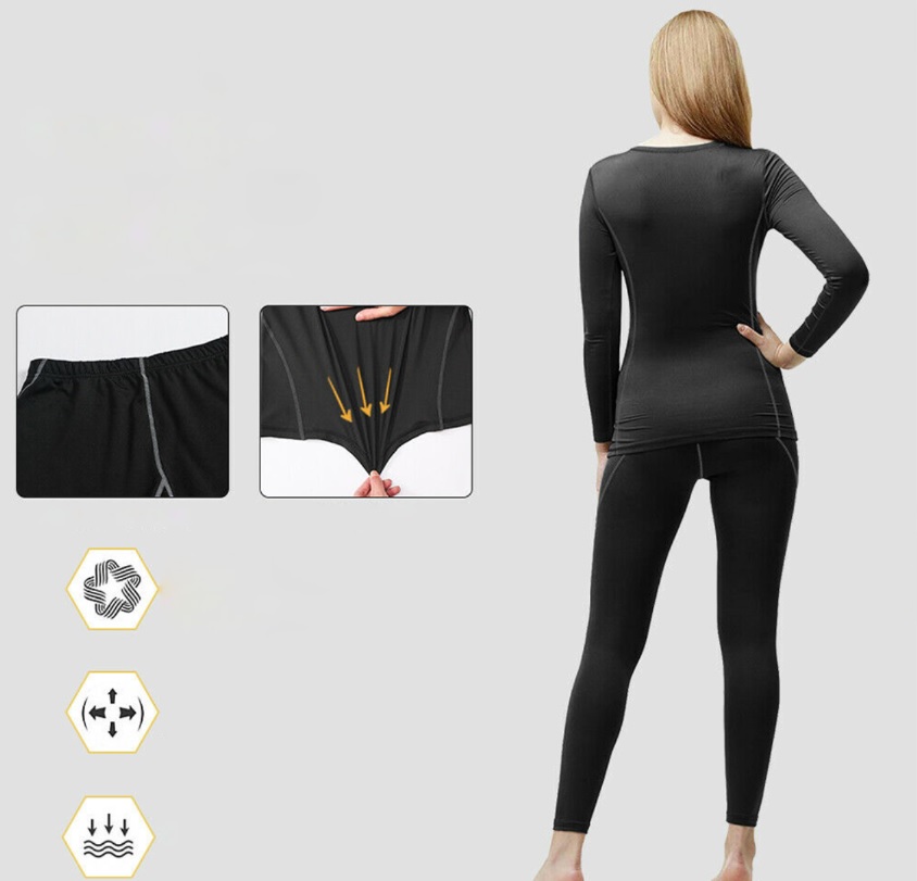MEETYOO Damska bielizna termoaktywna - obrazek 4