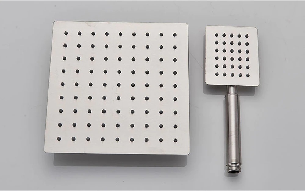 Zestaw prysznicowy z deszczownicą mat chrom - obrazek 5