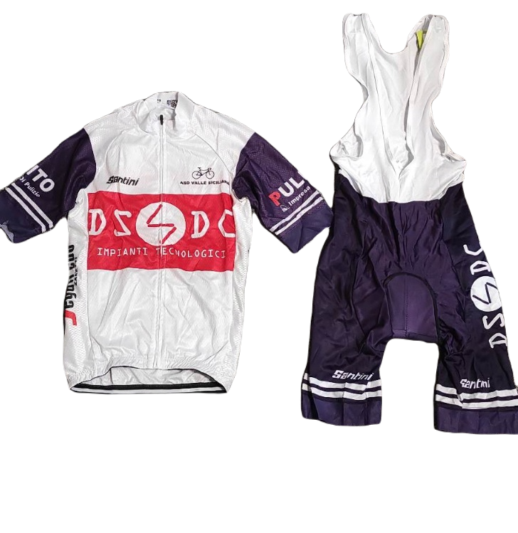 Komplet rowerowy letni SANTINI rozm.XS