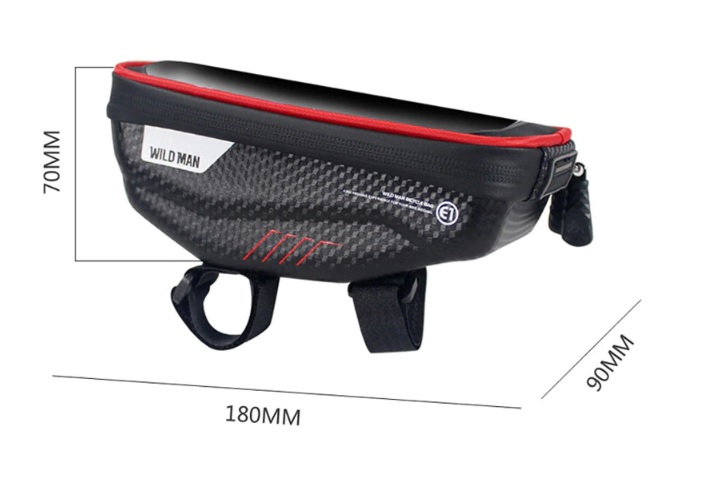 WILD MAN Wodoodporna sakwa rowerowa na smartfona - obrazek 8