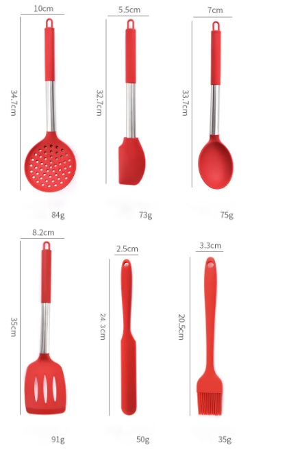 UTENSIL SET Zestaw przyborów kuchennych 14szt - obrazek 5