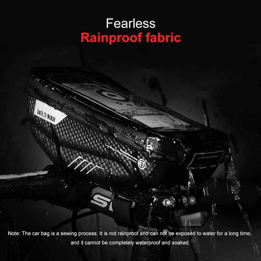 WILD MAN Wodoodporna sakwa rowerowa na smartfona - obrazek 4