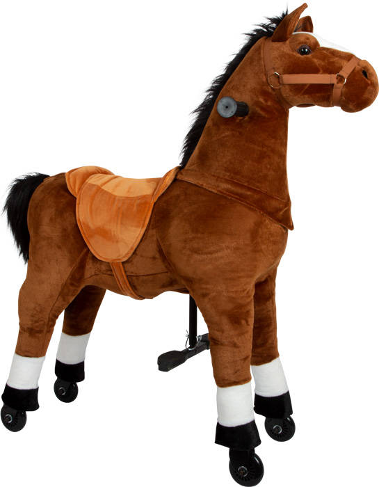 Small Foot 9905 Duży koń na kółkach Błyskawica - obrazek 7