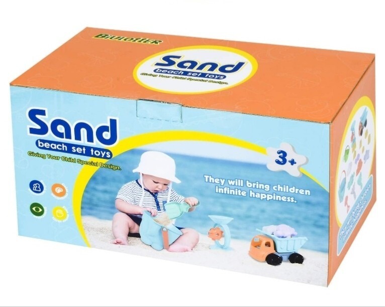 Zestaw zabawek plażowych, do piaskownicy - obrazek 2