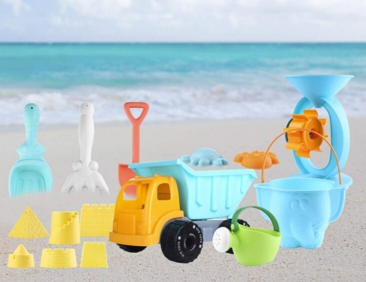 Zestaw zabawek plażowych, do piaskownicy - obrazek 3