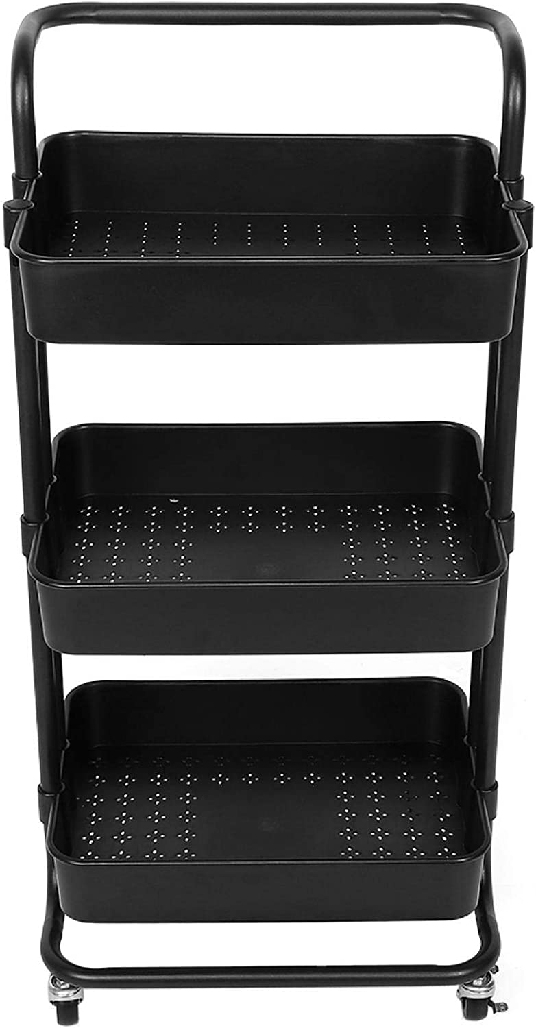 Regał na kółkach z metalową ramą i tworzywa ABS - obrazek 9