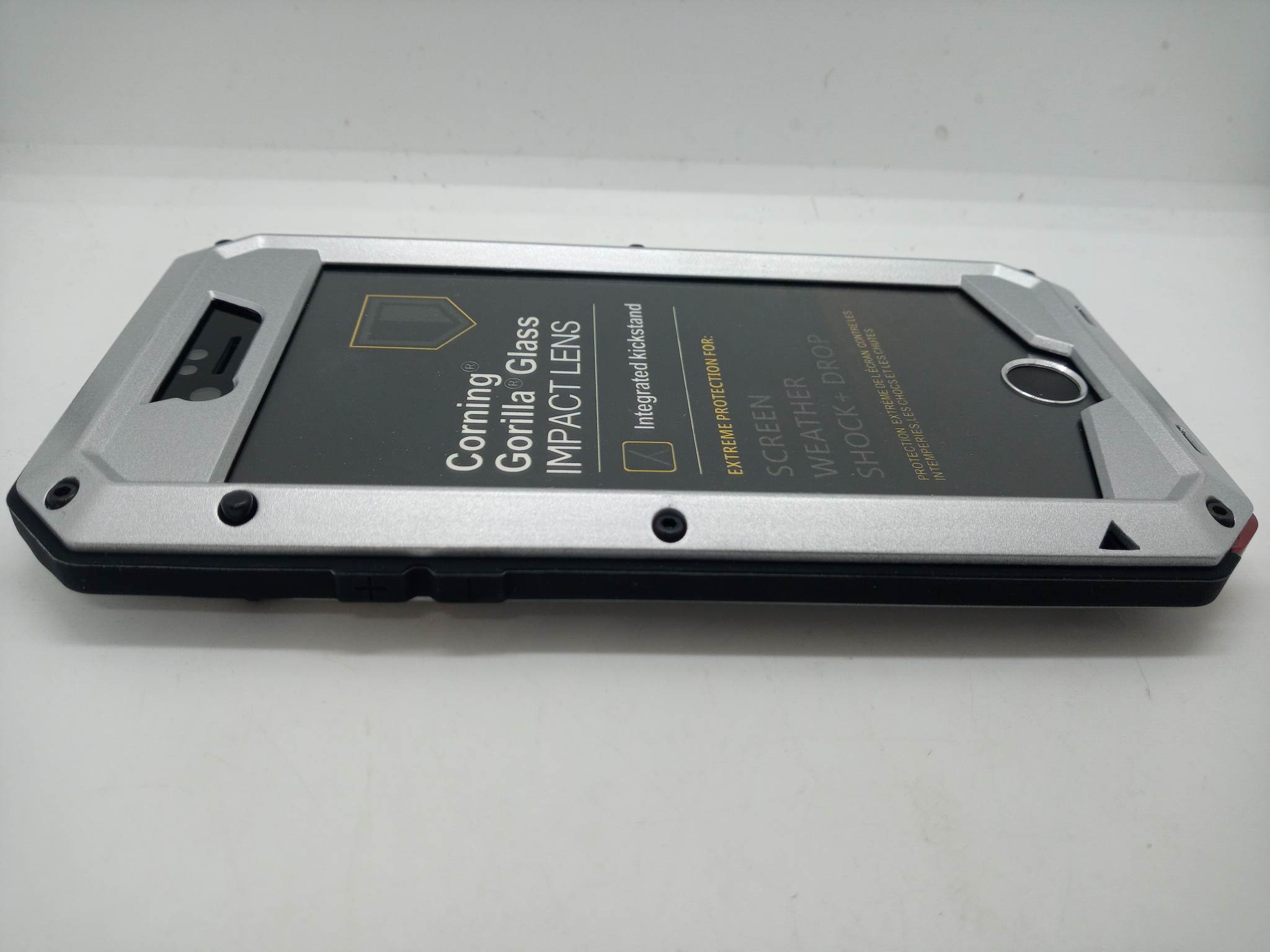 Pancerne etui do iPhone 6 srebrne - obrazek 3