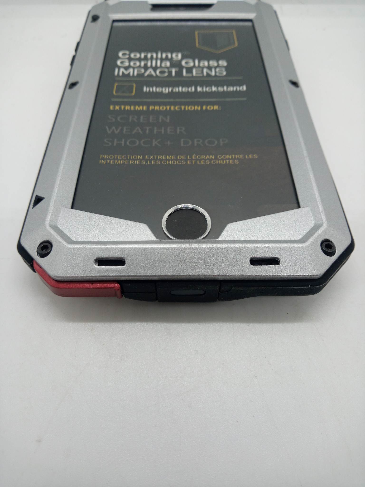 Pancerne etui do iPhone 6 srebrne - obrazek 4