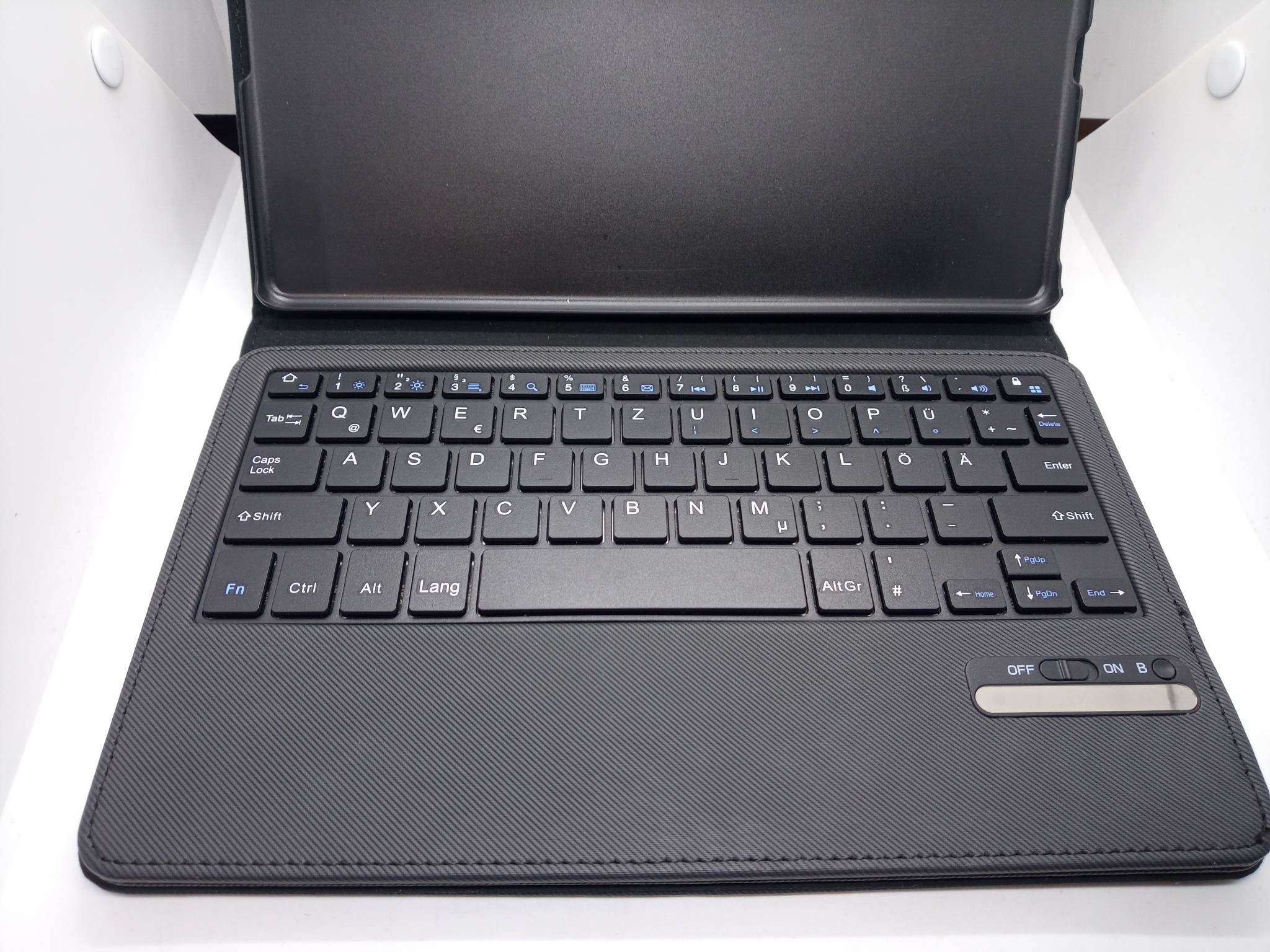 Klawiatura z etui Bluetooth do Samsung Galaxy Tab A 10.1 Czarna - obrazek 2