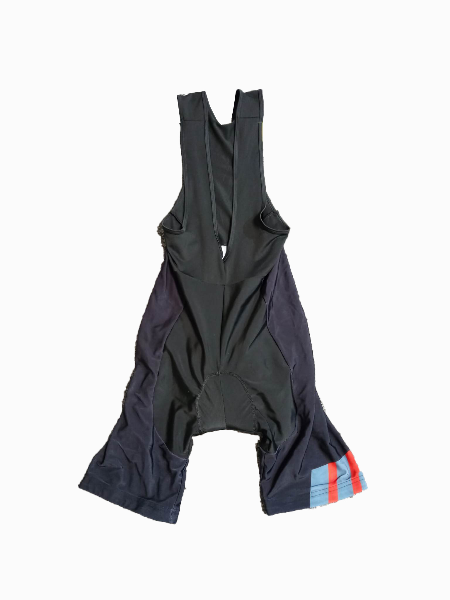 Spodenki rowerowe z szelkami czarne