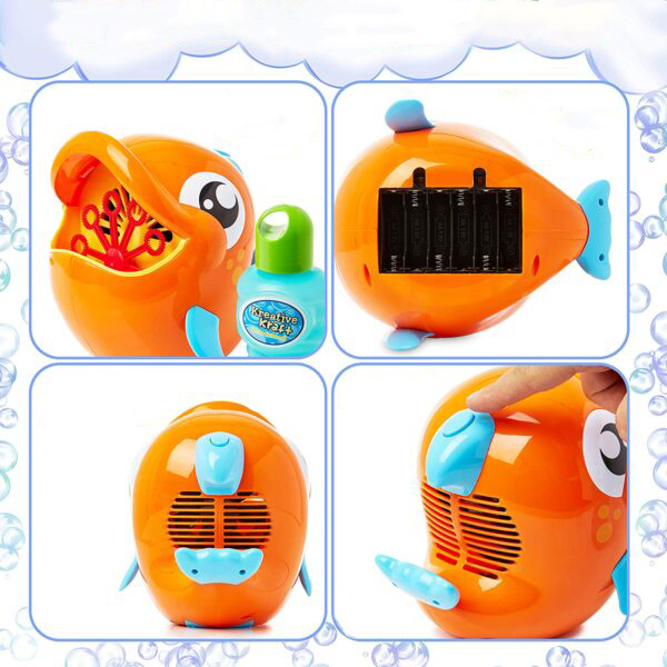 Maszynka do Baniek Mydlanych Rybka Kreative Kraft - obrazek 2