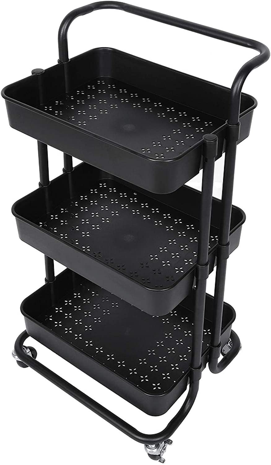 Regał na kółkach z metalową ramą i tworzywa ABS - obrazek 8