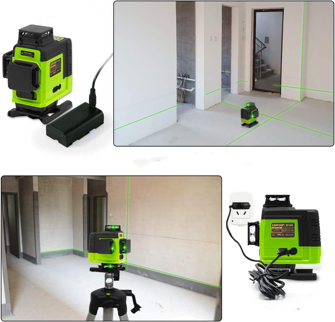 Zokoun IE16R laser krzyżowy 16 linii - obrazek 5