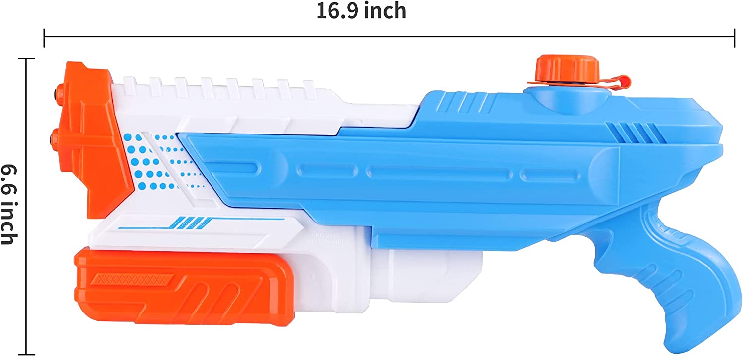 Duży Pistolet na wodę dla dzieci 3 Dysze - obrazek 2