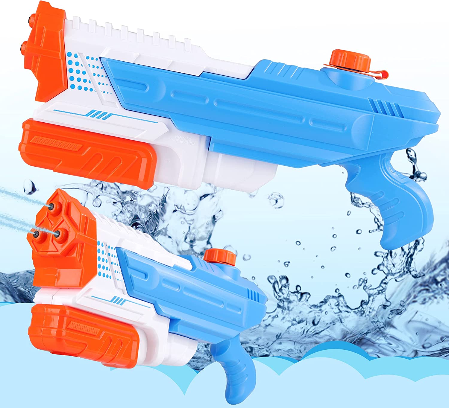 Duży Pistolet na wodę dla dzieci 3 Dysze - obrazek 5