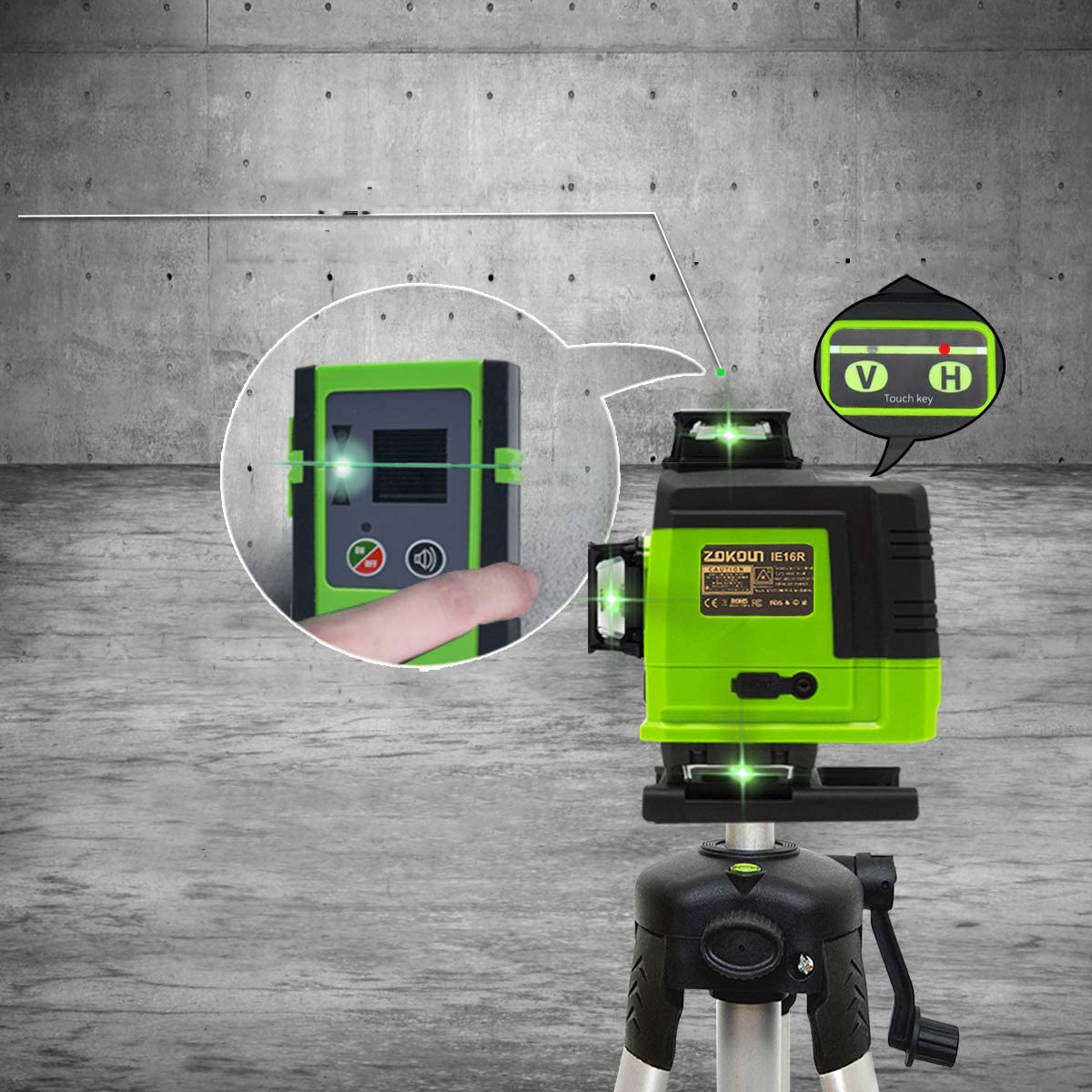 Zokoun IE16R laser krzyżowy 16 linii - obrazek 6