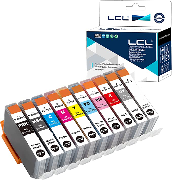 Zestaw 10 tuszy PGI Canon PIXMA Pro-10 Pro-11