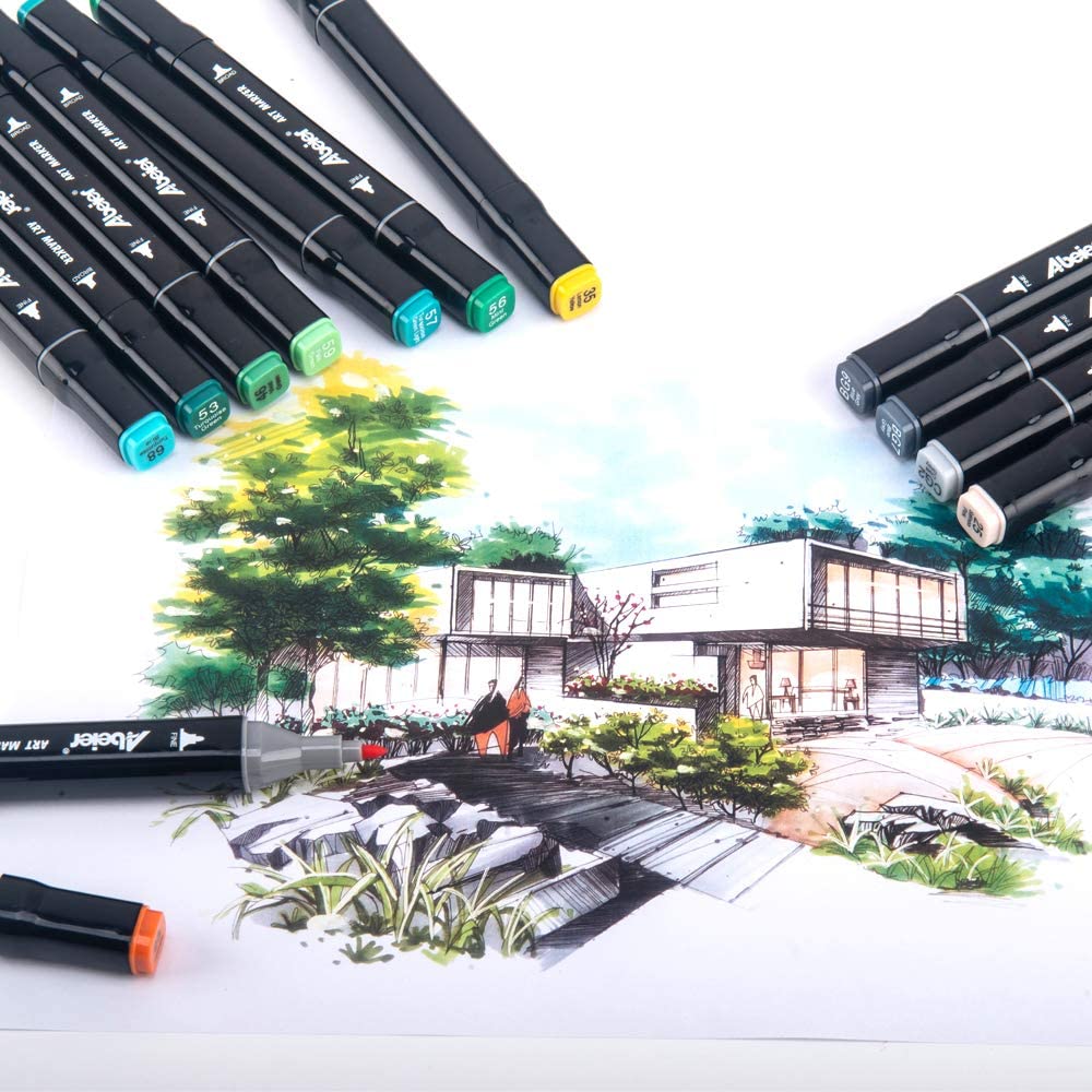 MARKERY ALKOHOLOWE 80 SZT + Torba - obrazek 2