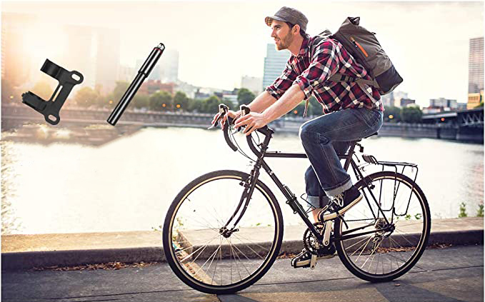 Reesibi pompka rowerowa z manometrem 150 PSI - obrazek 5