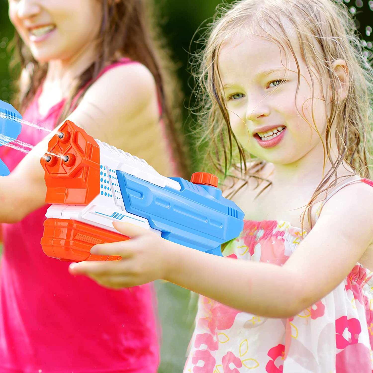 Duży Pistolet na wodę dla dzieci 3 Dysze - obrazek 6