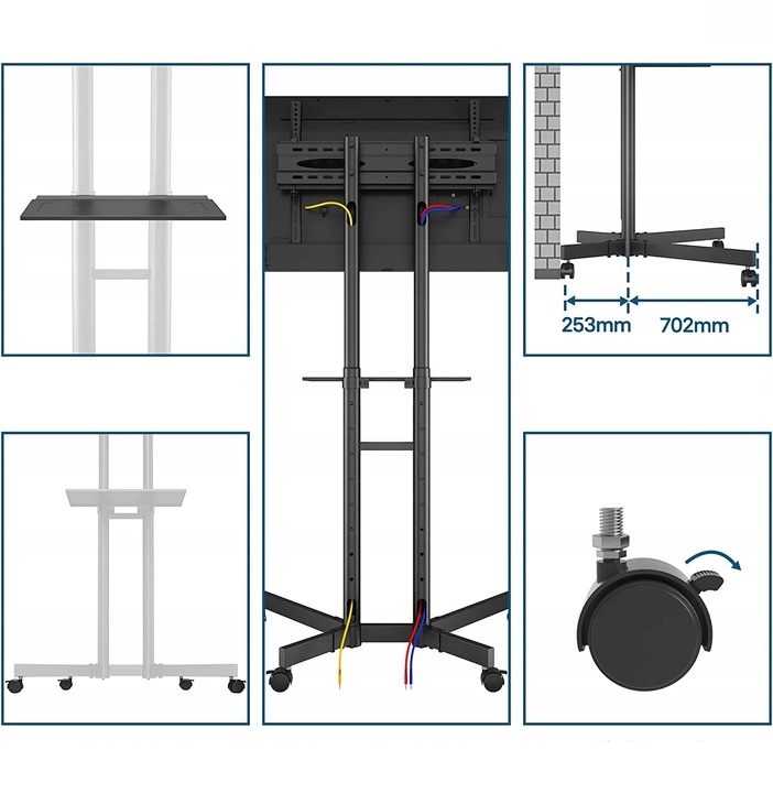 mobilny solidny stojak BONTEC FN411 - obrazek 4