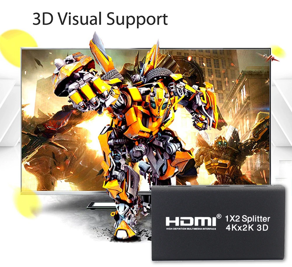 Rozdzielacz HDMI 1x4 - obrazek 3