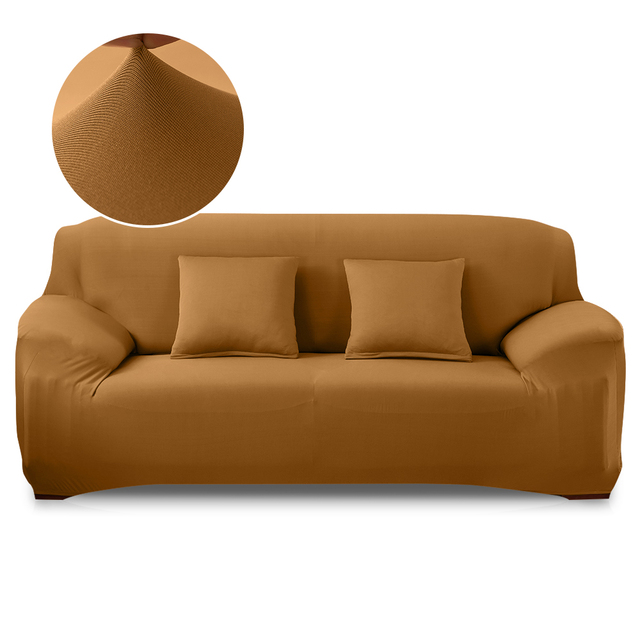 Elastyczny pokrowiec na sofę 90x140cm Camel