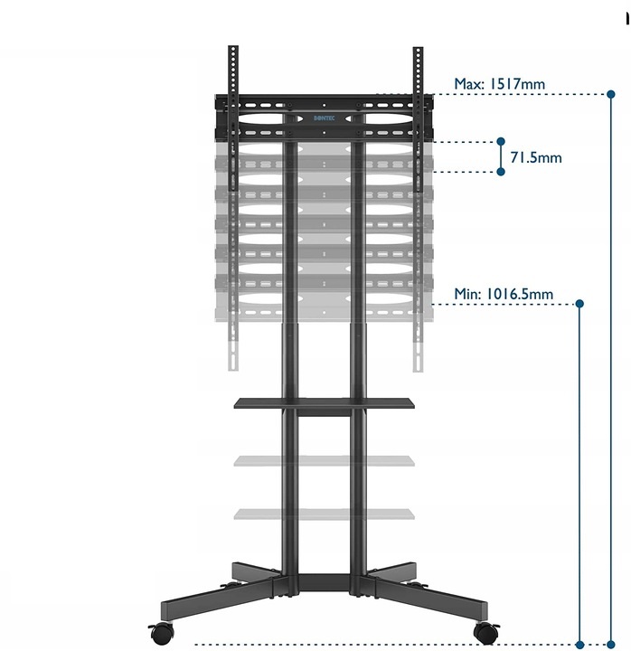 mobilny solidny stojak BONTEC FN411 - obrazek 5