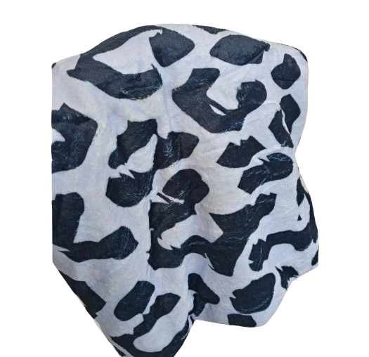 Polarowy koc w panterkę 120x150cm