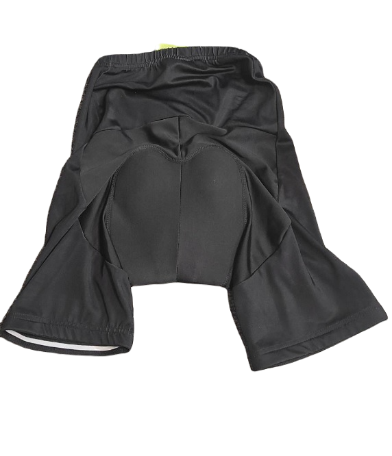 Spodenki rowerowe z wkładką czarne - obrazek 2