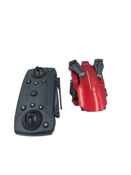 Mini dron E68 Czerwony - obrazek 2