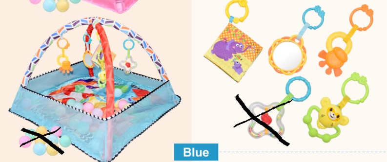 Mata edukacyjna dla niemowląt Wesołe Zwierzątka - obrazek 5