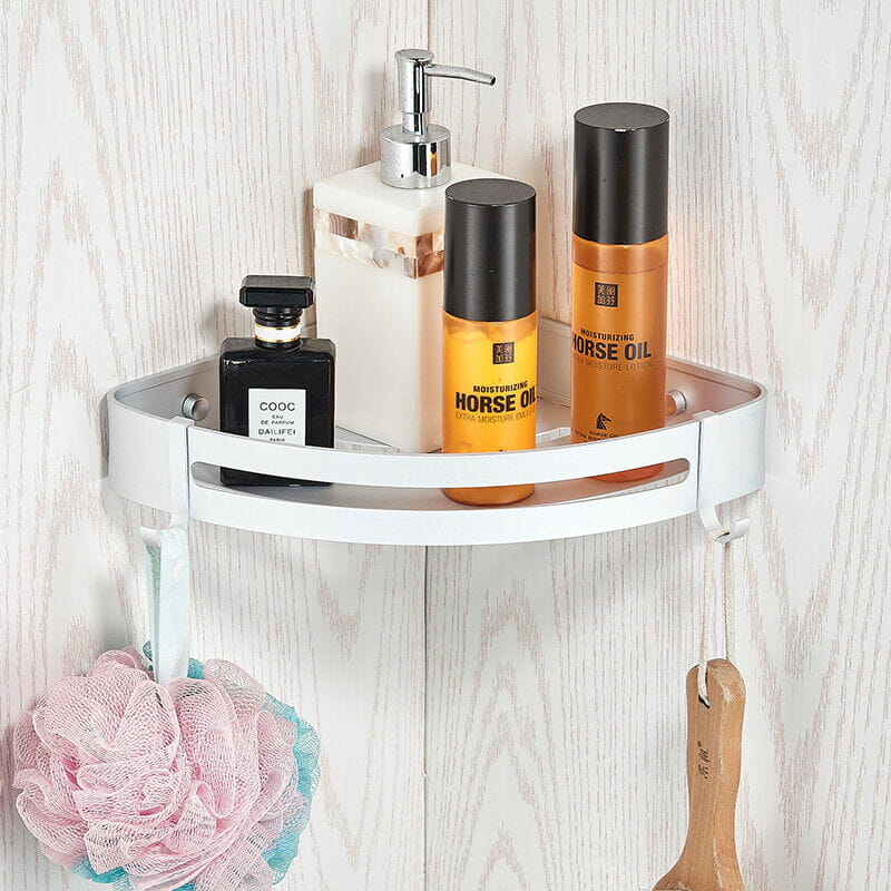 2x Szara półka narożna łazienkowa - obrazek 3