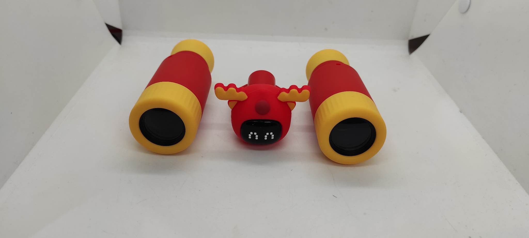 Lornetka Dla Dzieci 10 x 28 Czerwona - obrazek 2