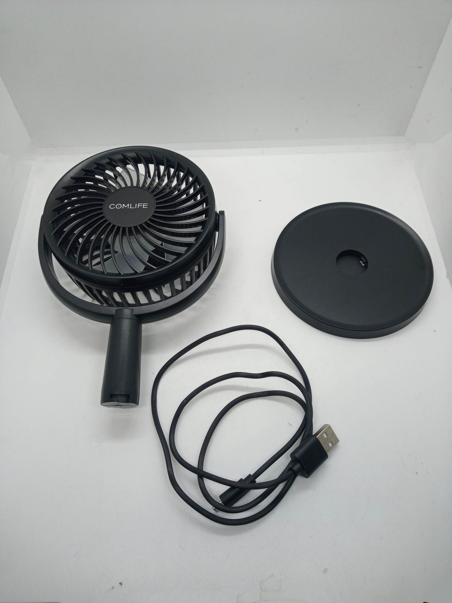 COMLIFE Mini wentylator biurkowy USB - obrazek 5