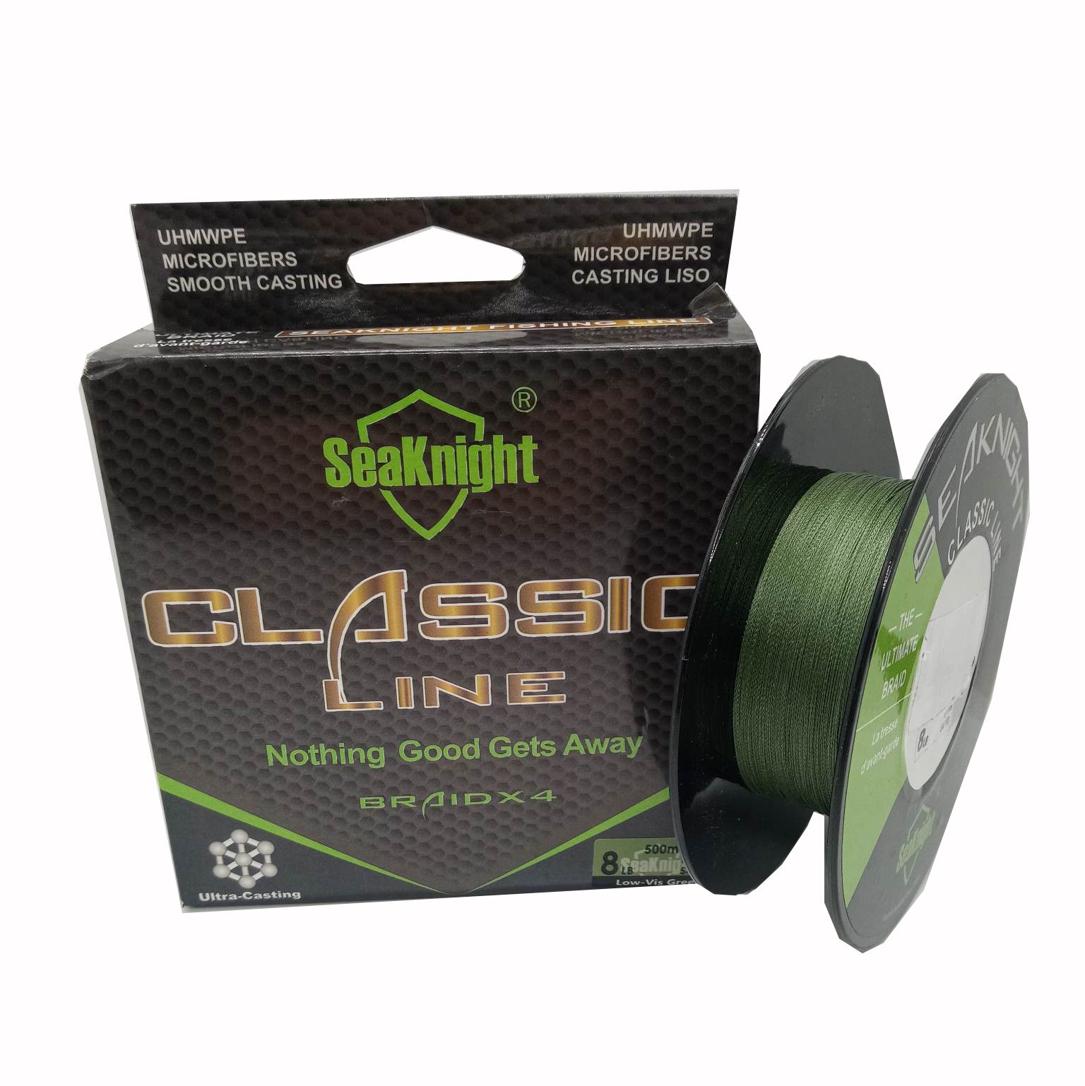 SeaKnight Plecionka wędkarska 500m 8lb