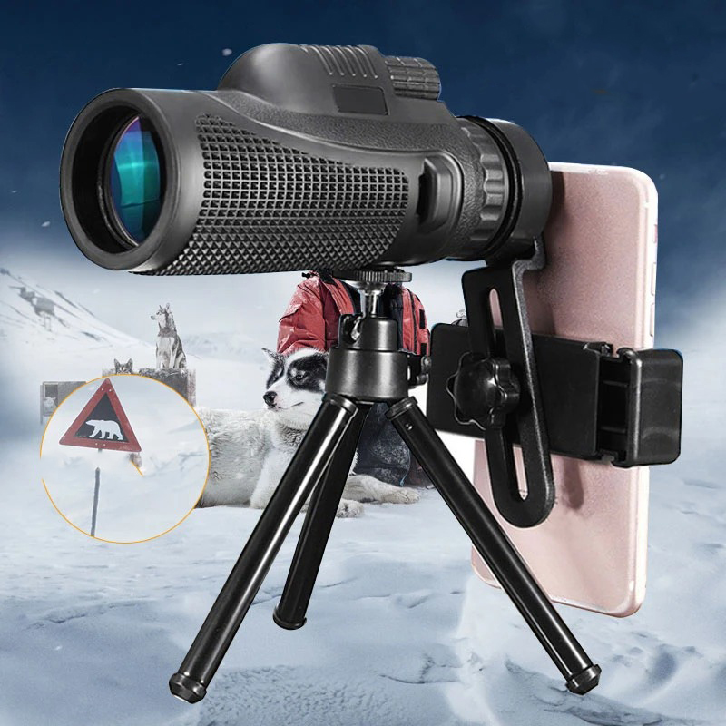 Monokular teleskop wodoodporny 40x60 + Statyw - obrazek 5