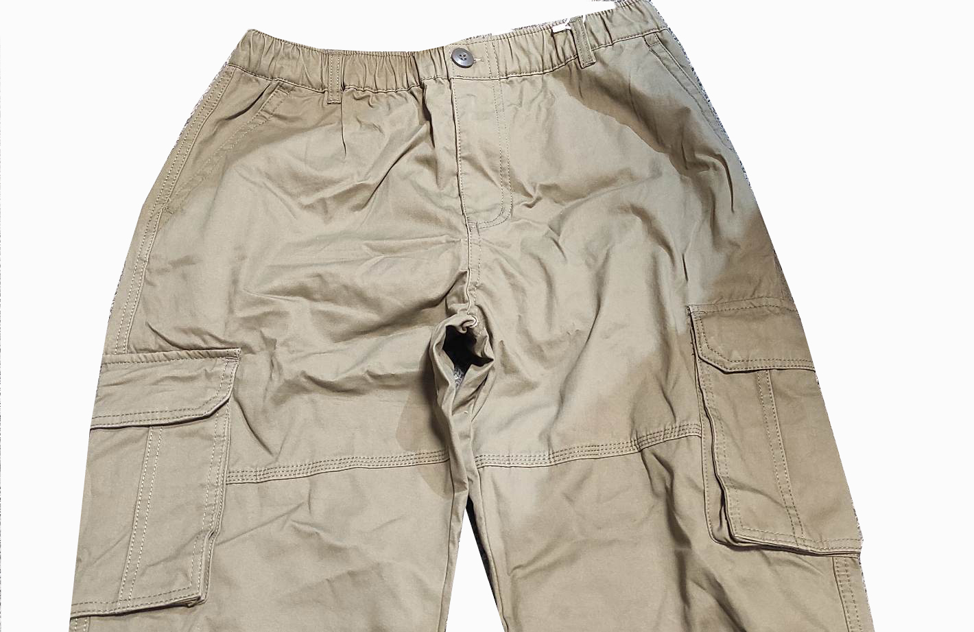 Męskie bojówki ze ściągaczami - obrazek 3