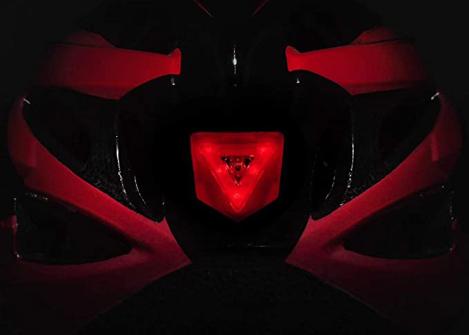 Victgoal Kask rowerowy lakierowany z lampką LED - obrazek 3