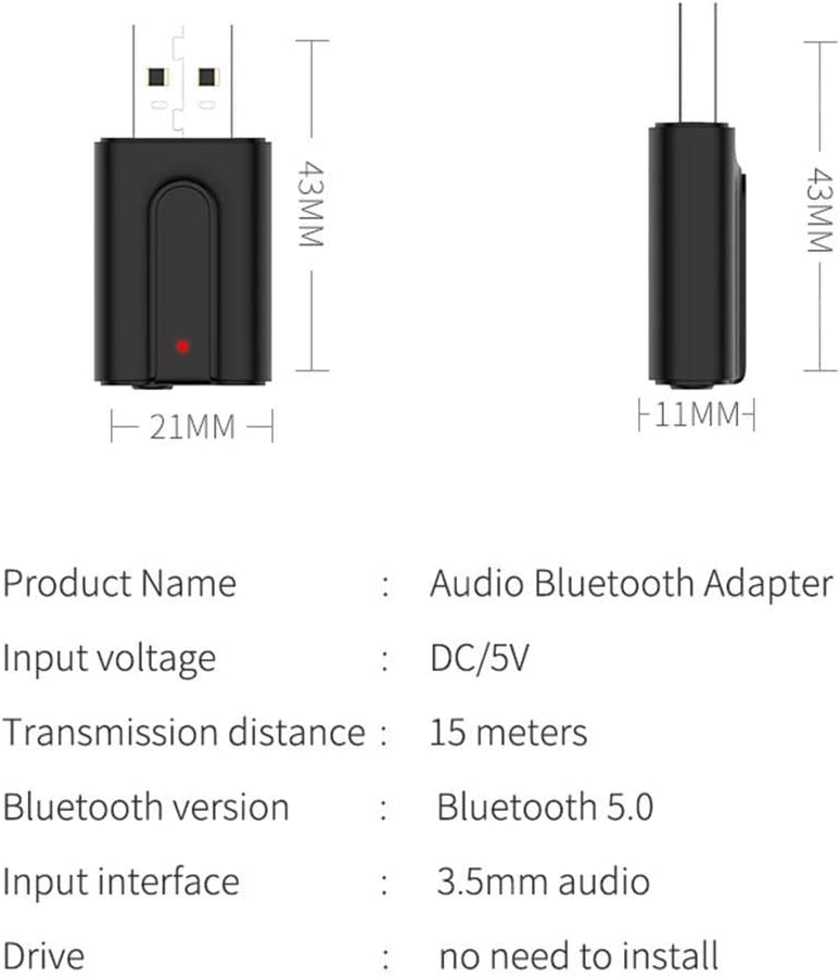 ADAPTER AUDIO BLUETOOTH T10 - obrazek 2