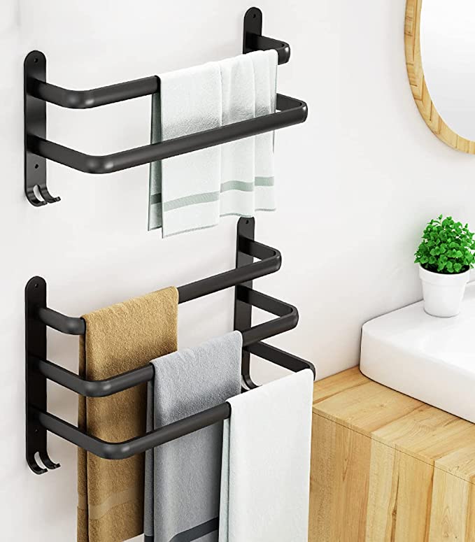 3-częściowy wieszak na ręczniki z haczykami - obrazek 5