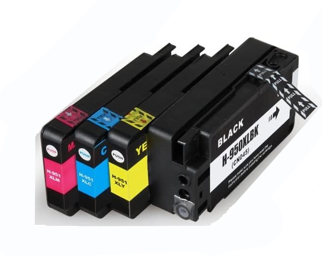 Zestaw tuszy 950 951 XL dla HP 950XL 951XL