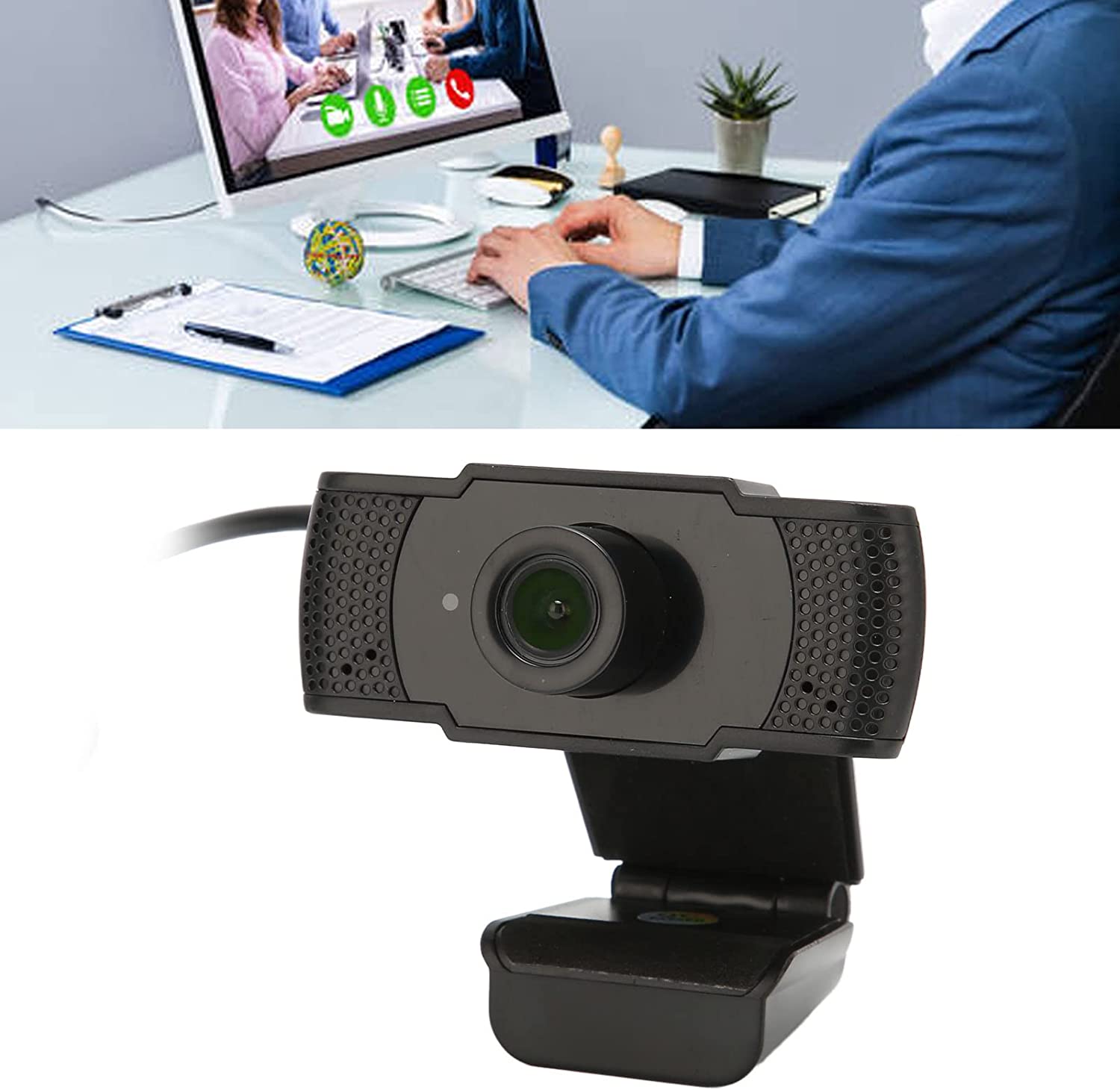 Kamera internetowa USB z podwójnym mikrofonem - obrazek 2